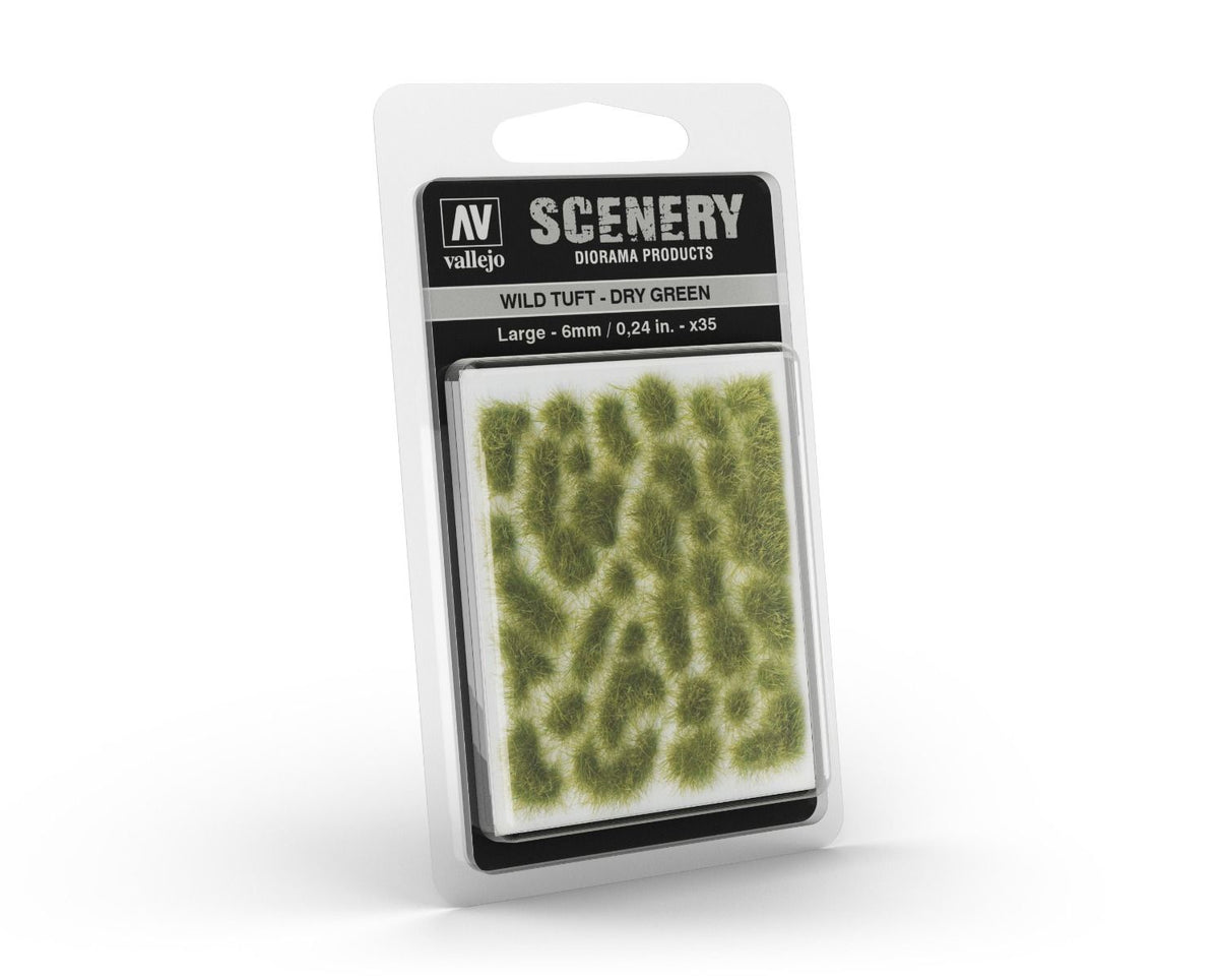 Vallejo Hobby Scenery - Dry Green Large Wild Tuft