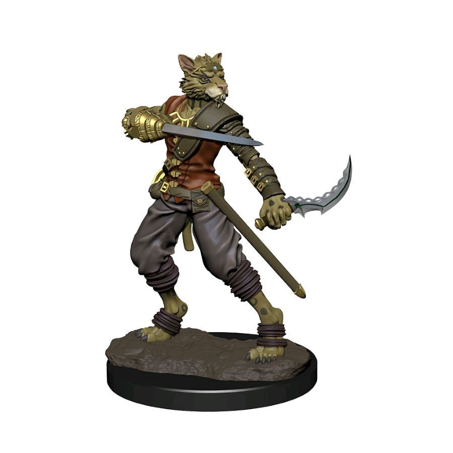 Dungeons & Dragons Premium Painted Figures Tabaxi Rogue Male - Good Games