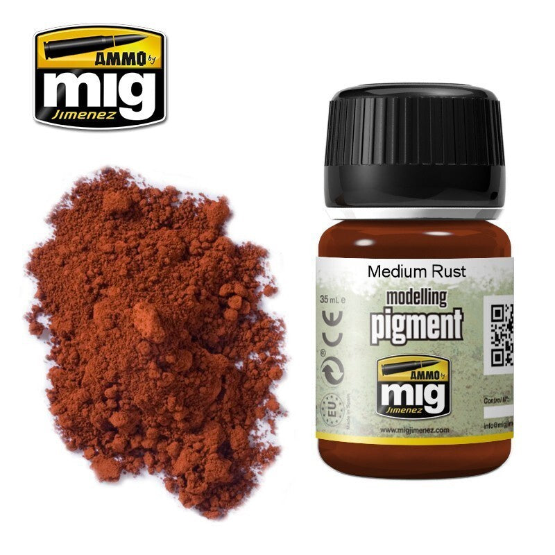 Ammo by MIG Pigments Medium Rust 35ml - Good Games