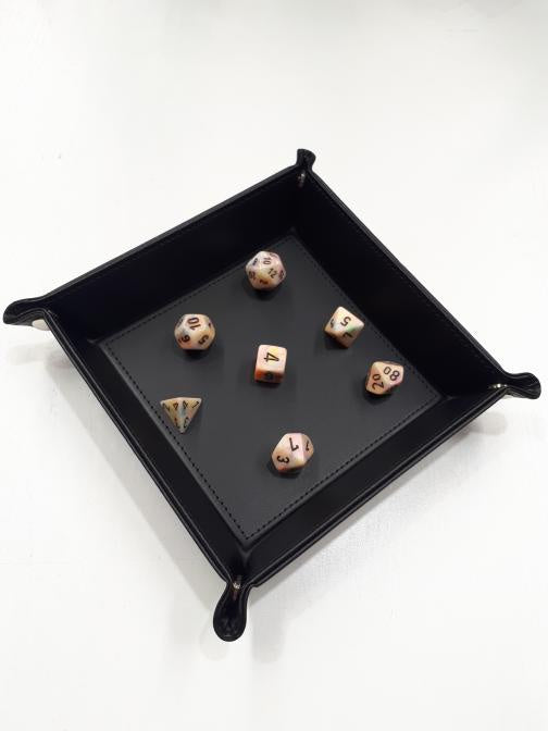 Folding Dice Tray (Black) - Good Games