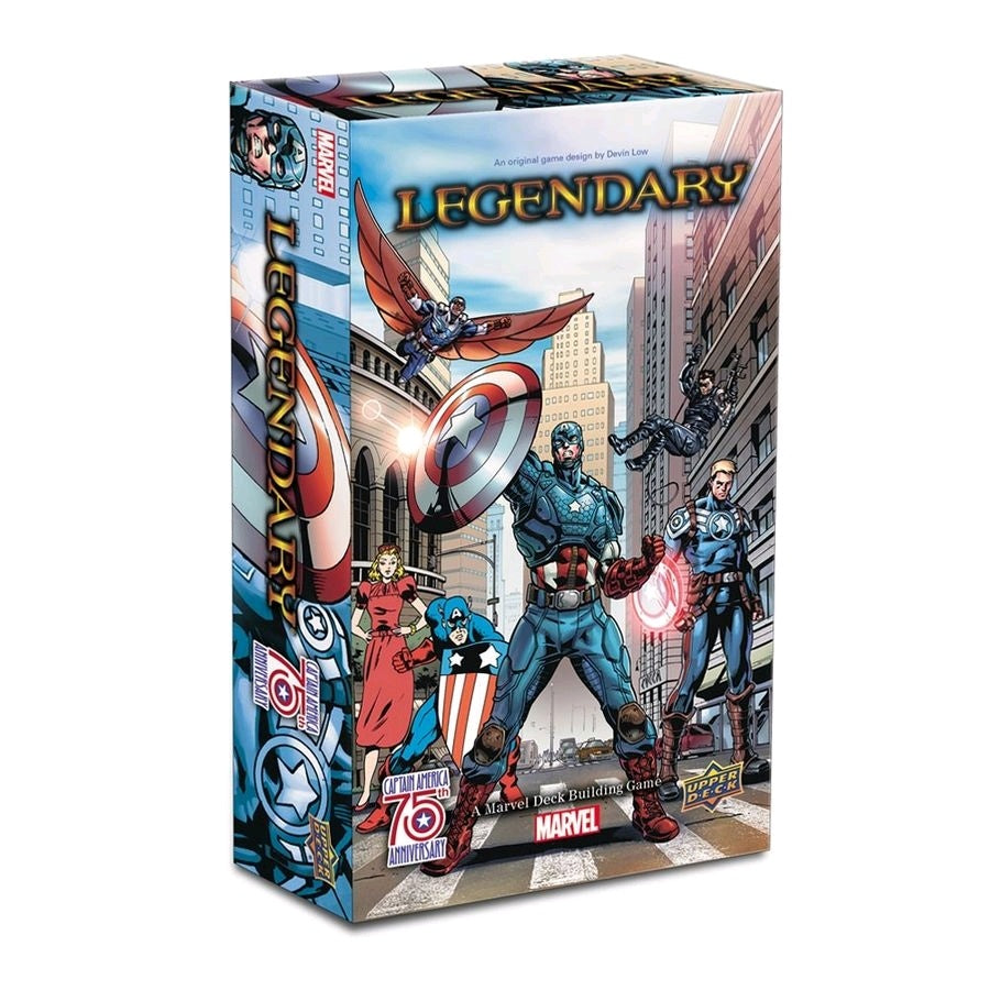 Legendary: A Marvel Deck Building Game - Captain America 75th Anniversary