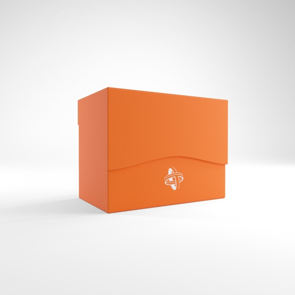 Gamegenic - Side Holder 80+ Orange Deck Box - Good Games