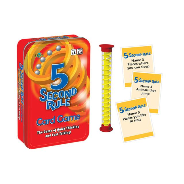 5 Second Rule Card Game (TIN) - Good Games