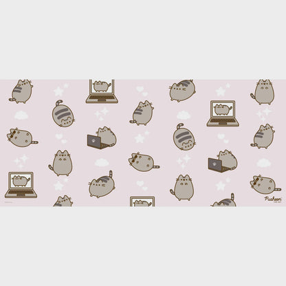 Pusheen - Pink Pattern - XXL Gaming Mat - Good Games