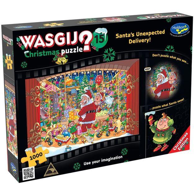 Wasgij? Xmas 15 - Santas Unexpected Delivery - 1000 Piece Jigsaw - Good Games