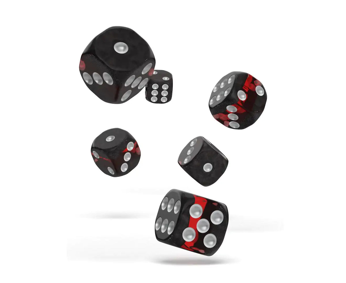 Oakie Doakie Dice - D6 16mm Enclave Ruby (12)