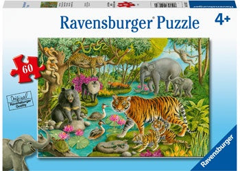 Ravensburger - Animals of India 60 Piece Jigsaw