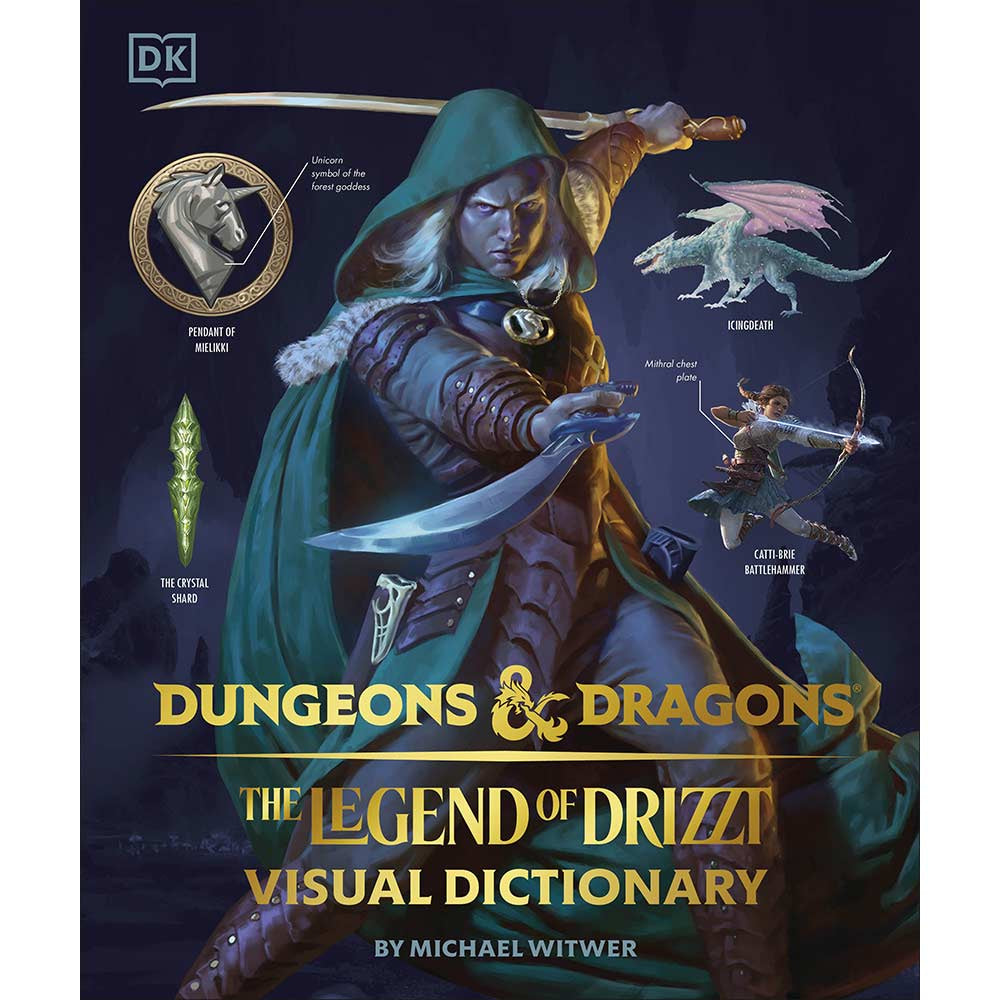 Dungeons &amp; Dragons The Legend of Drizzt - Visual Dictionary - Good Games