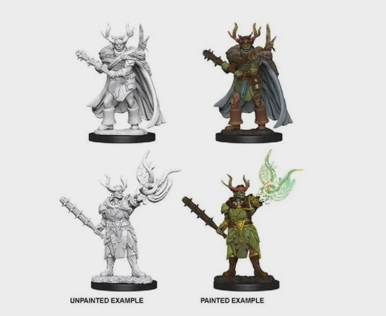 Pathfinder Battles Premium Painted Figure Half-Orc Druid Male - Good Games