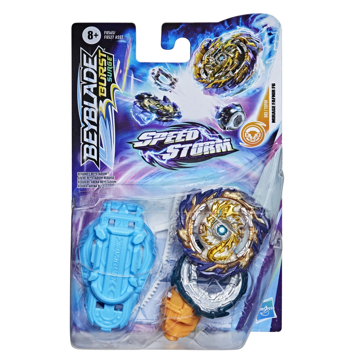 Beyblade Speedstorm Starter Mirage Fafnir F6 - Good Games
