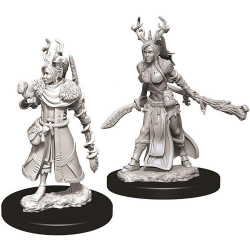 Dungeons & Dragons - Nolzurs Marvelous Unpainted Miniatures Female Human Druid - Good Games
