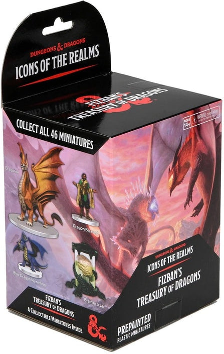 D&amp;D - Icons of the Realms Miniatures Fizbans Treasury of Dragons Huge Booster