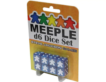 Meeple d6 Dice Set Blue - Good Games