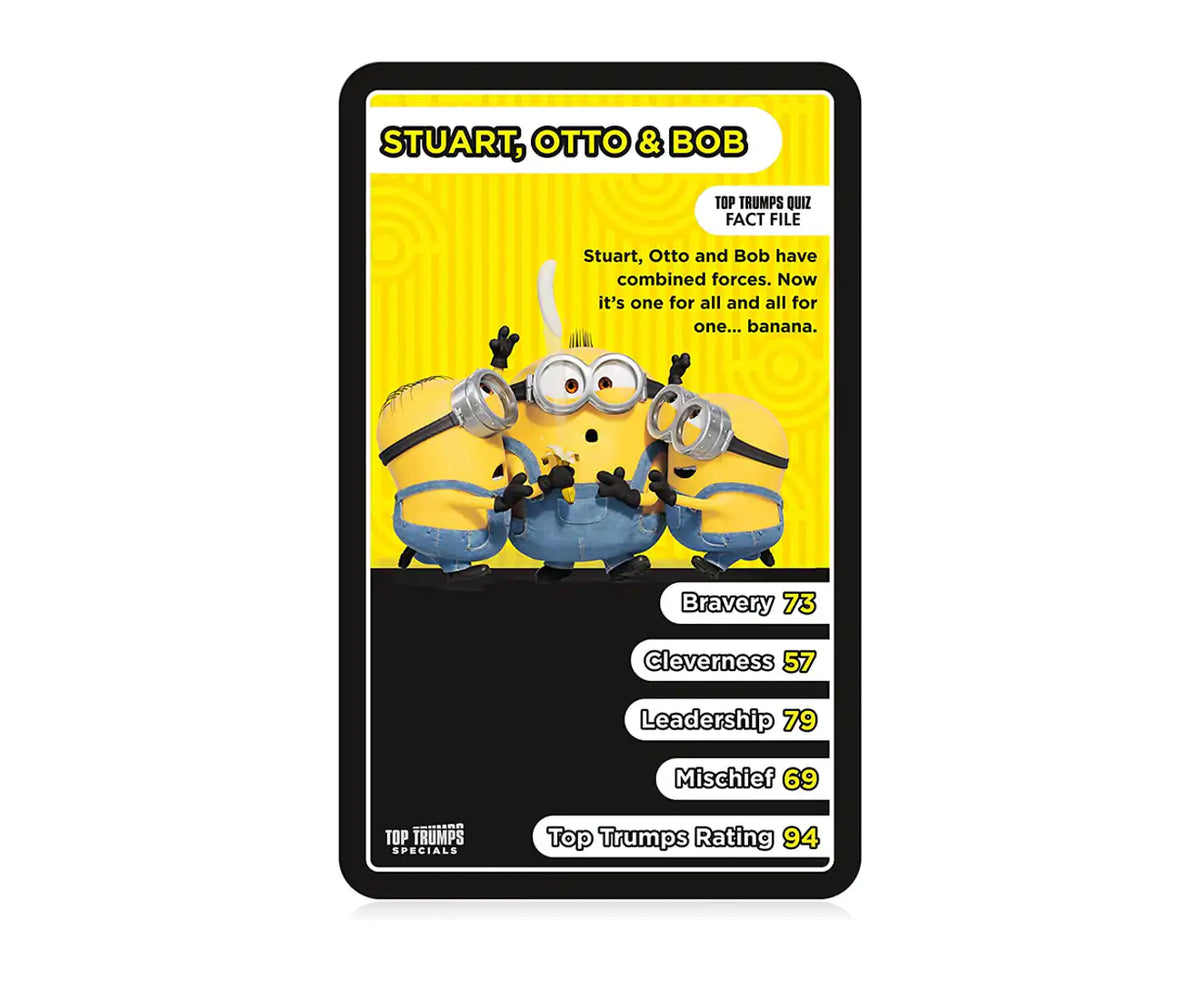 Top Trumps Minions Rise of Gru