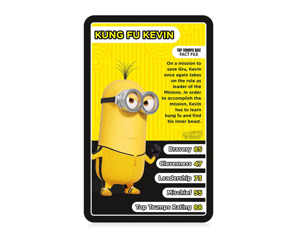 Top Trumps Minions Rise of Gru