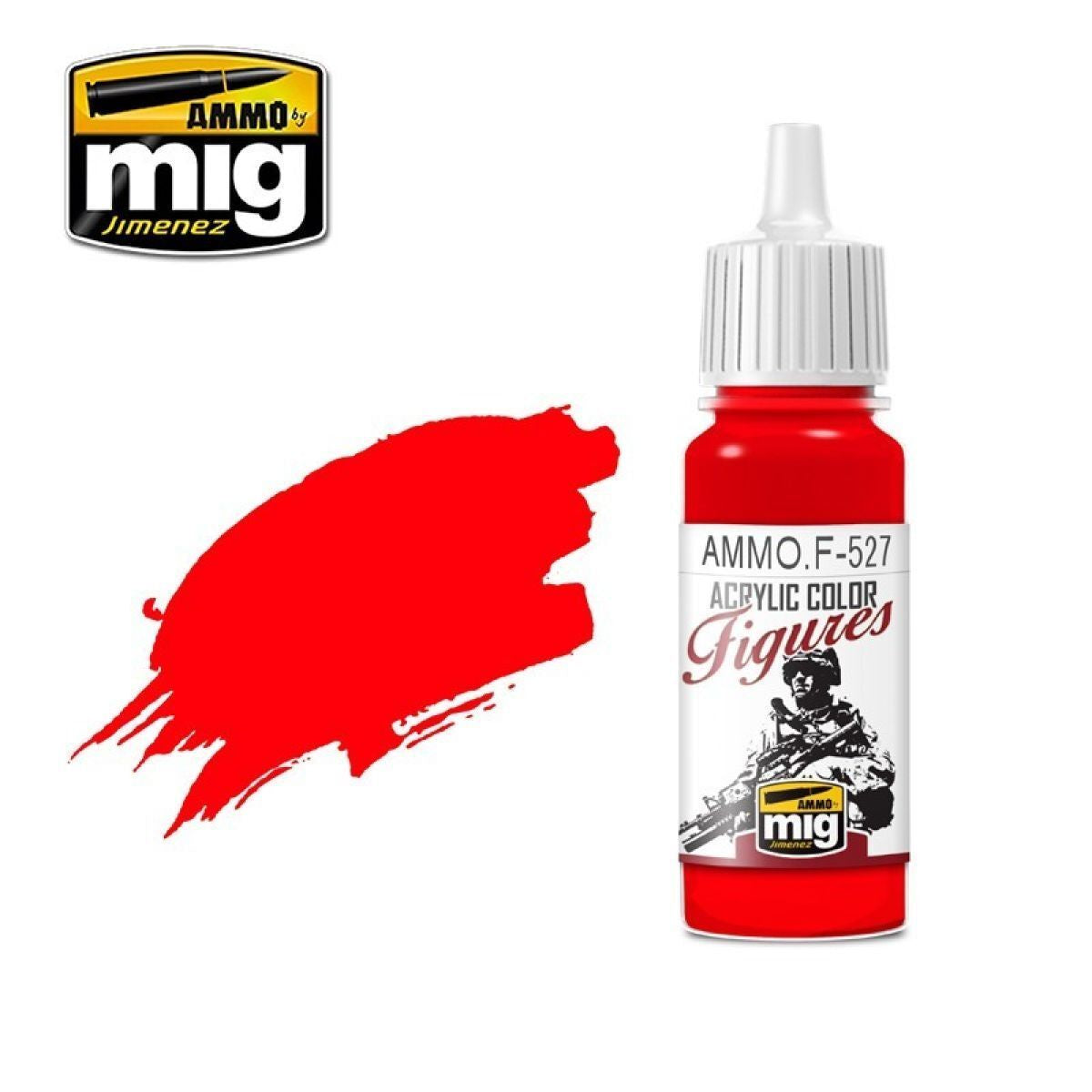 Ammo by MIG Figures Paints Pure Red 17ml - Good Games