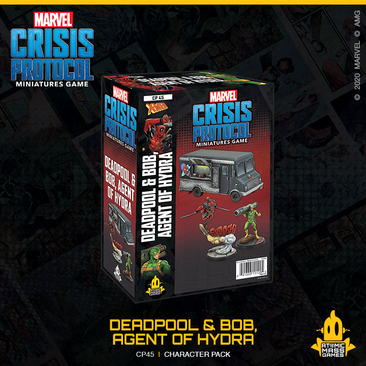 Marvel: Crisis Protocol - Deadpool And Bob Agent Of Hydra – Good Games