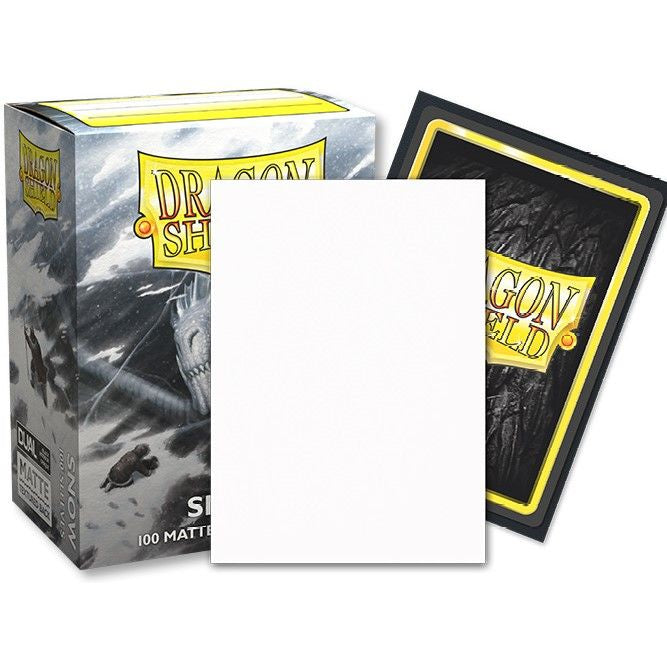 Dragon Shield - Sleeves - Standard Size Dual Matte Snow White Nirin (100)