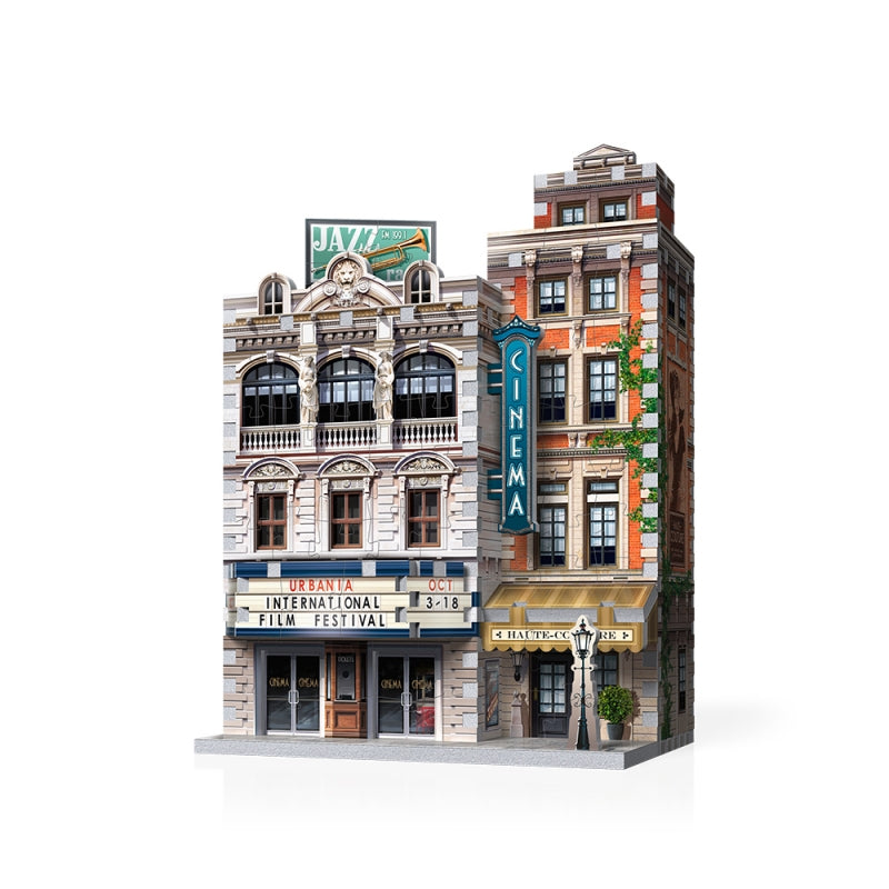 Wrebbit - Urbania - Cinema 300 Piece 3D Jigsaw