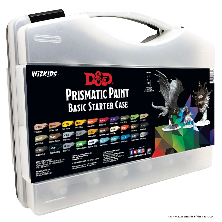 Dungeons &amp; Dragons Prismatic Paint Basic Starter Case