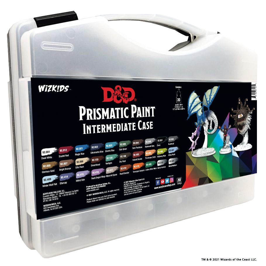 Dungeons &amp; Dragons Prismatic Paint Intermediate Case