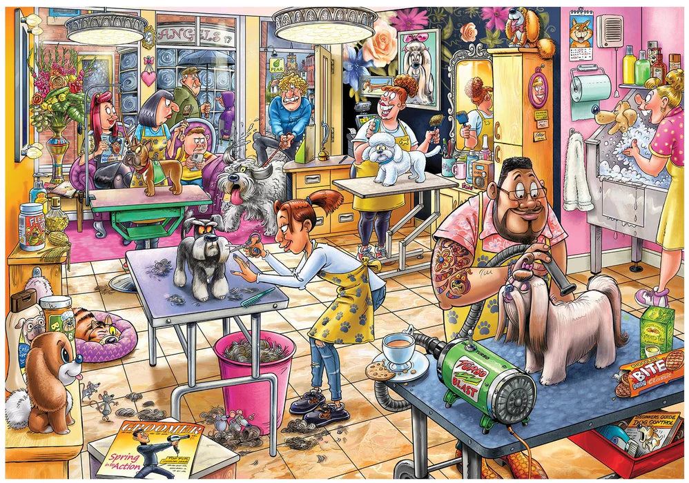 Wasgij? Mystery 23 - Pooch Parlour 1000 Piece Jigsaw - Good Games