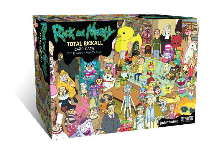Rick & Morty Total Rickall Cooperative Card Game - Good Games