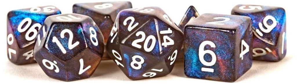Metallic Dice Games stardust Galaxy 16mm Acrylic Dice set