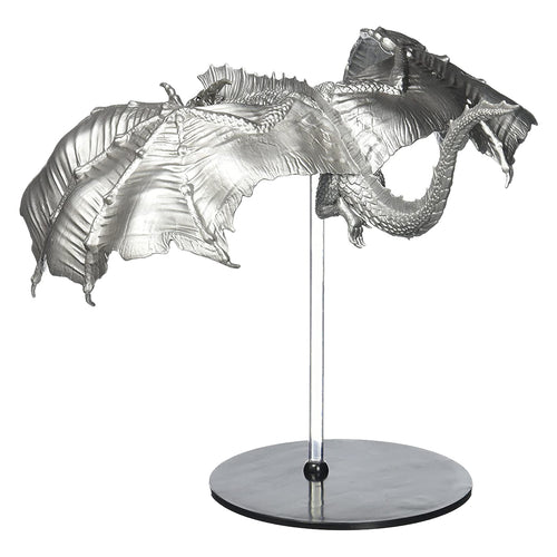 Dungeons and Dragons - Icons Of The Realms Elemental Evil Ancient Silver Dragon Premium Figure - Good Games