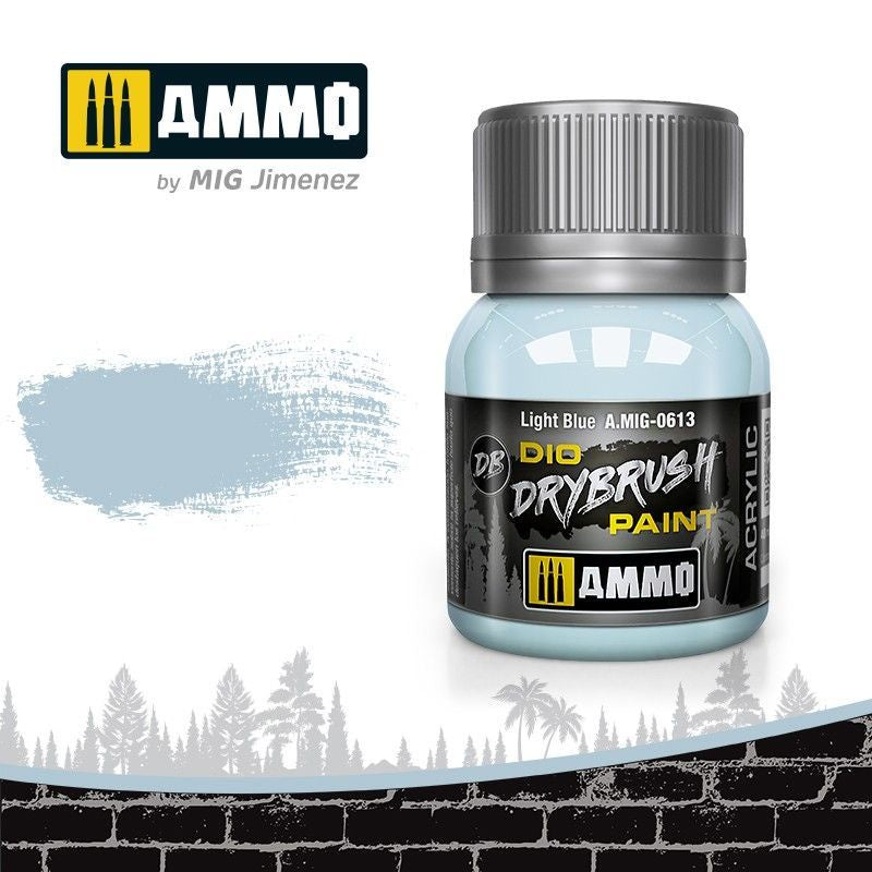 Ammo by MIG Drybrush Light Blue - Good Games