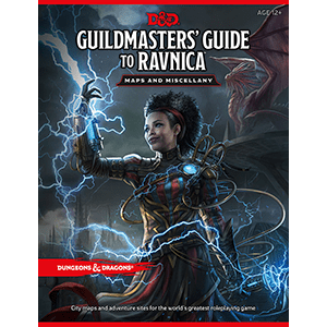 Dungeons & Dragons Guildmasters Guide To Ravnica Maps And Miscellany - Good Games