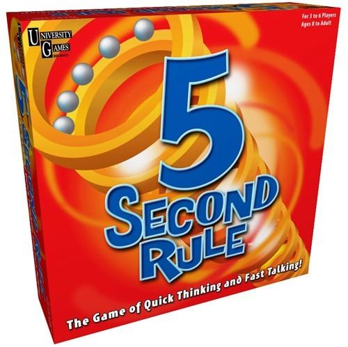 5 Second Rule Board Game - Good Games