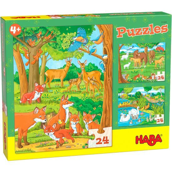 Animal Families 24 Piece Jigsaws - Good Games