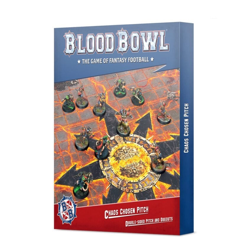 Blood Bowl - Chaos Chosen Pitch & Dugouts (200-46) - Good Games