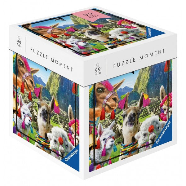 Ravensburger - Puzzle Moment - Llamas 99 Piece Jigsaw - Good Games