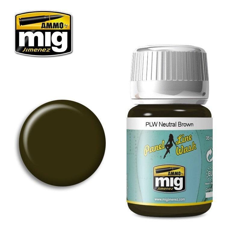 Ammo by MIG Panel Line Wash Blue Grey 35ml - Good Games
