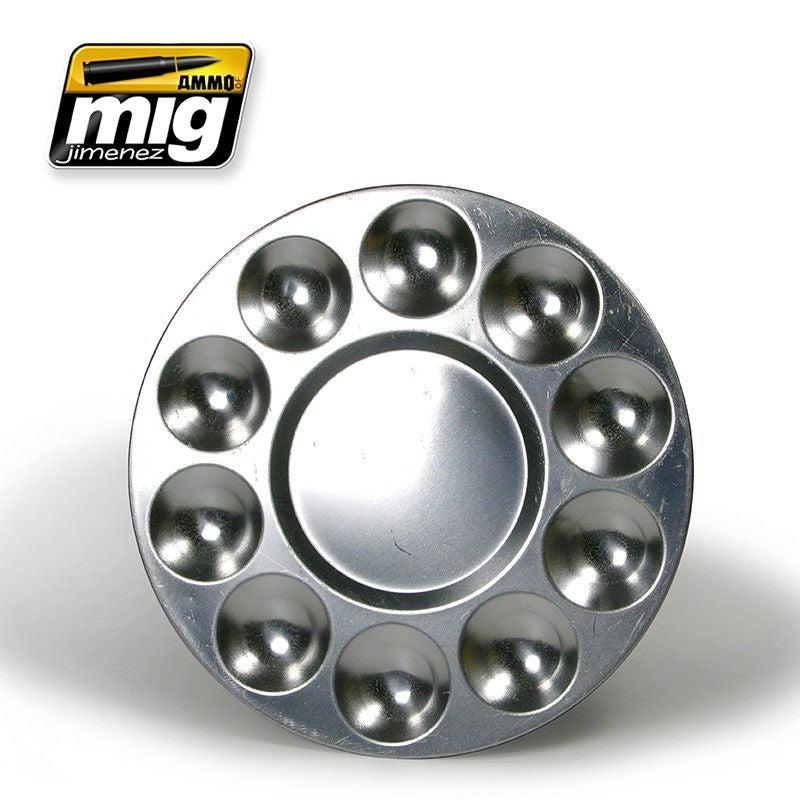 Ammo by MIG Accessories Aluminium Palette (10 wells) - Good Games