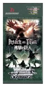 Weiss Schwarz - WS-BT Attack On Titan Vol. 2 Booster Pack Japanese