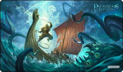 Magic the Gathering Kaldheim Prerelease Playmat