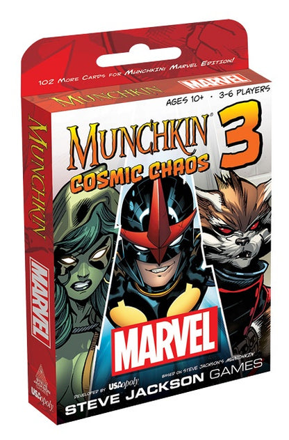 Munchkin Marvel 3 Cosmic Chaos - Good Games