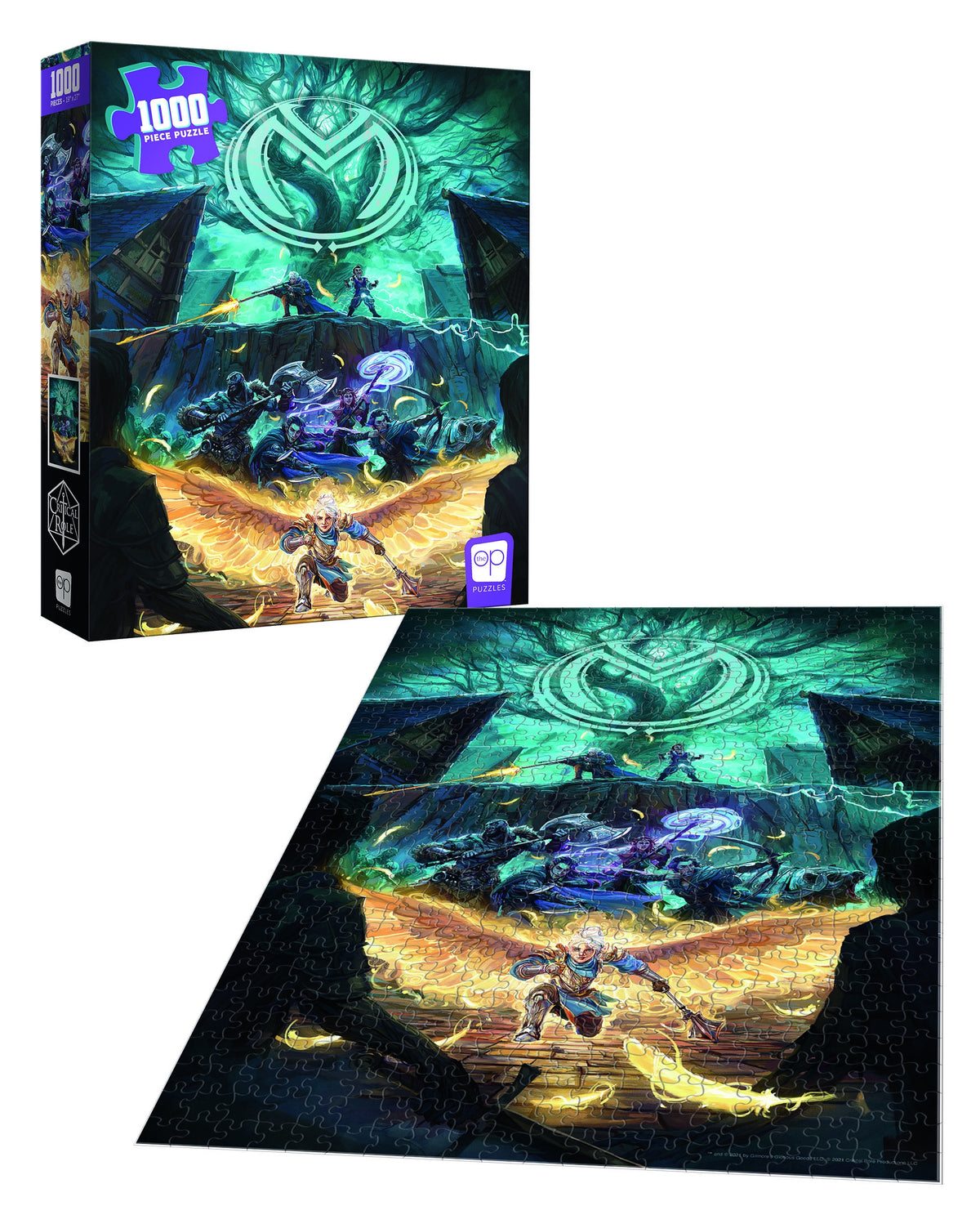 Critical Role Vox Machina Heroes of Whitestone 1000 Piece Jigsaw