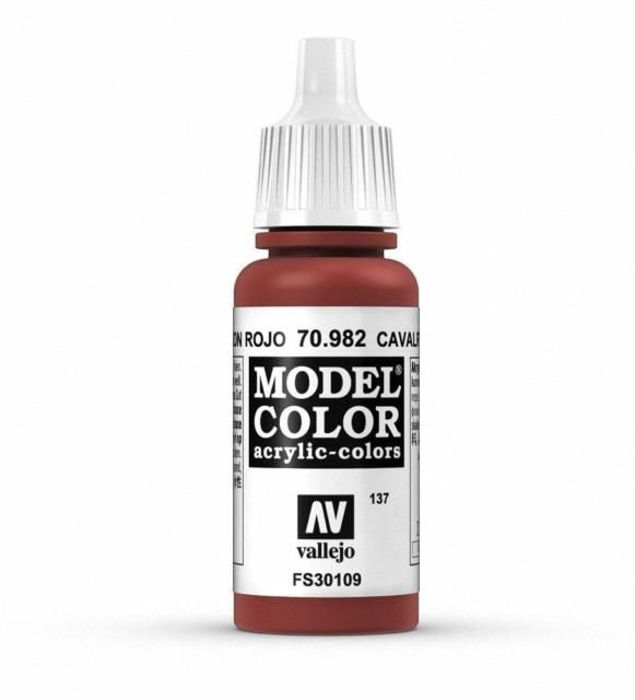 Vallejo Model Colour - Cavalry Brown 17ml Acrylic Paint (AV70982) - Good Games