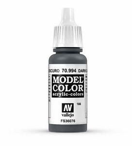 Vallejo Model Colour - Dark Grey 17ml Acrylic Paint (AV70994) - Good Games