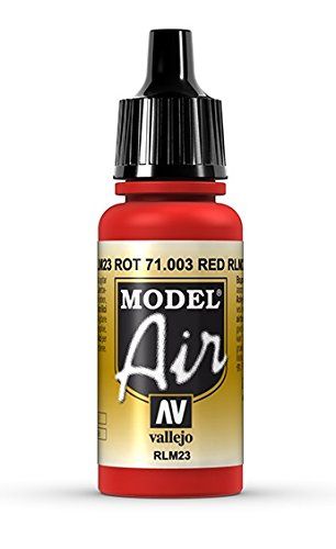 Vallejo Model Air - Red Rlm23 17ml Acrylic Paint (AV71003) - Good Games