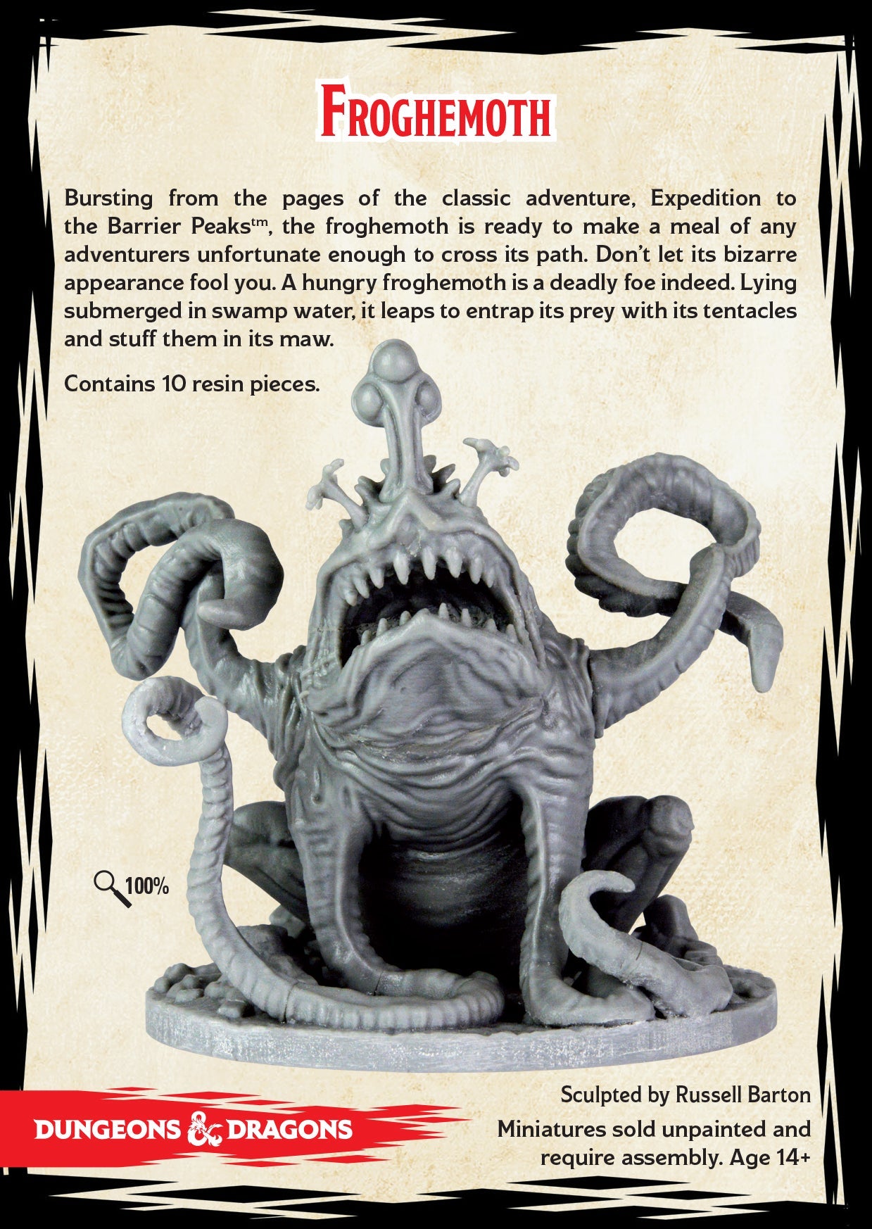 Dungeons and Dragons - Classic Froghemoth - Good Games