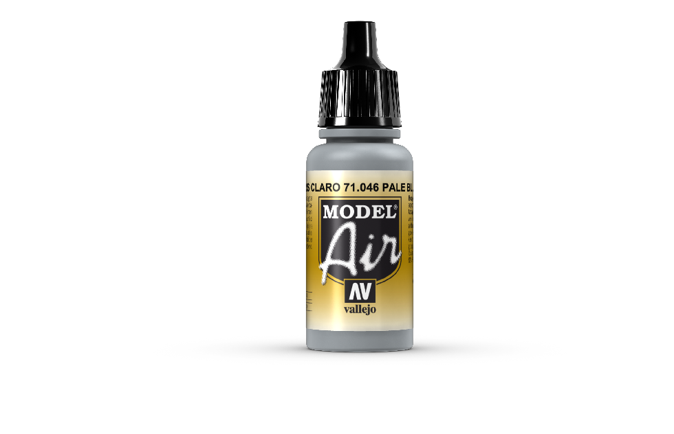 Vallejo Model Air - Pale Blue Gray 17ml Acrylic Paint (AV71046) - Good Games