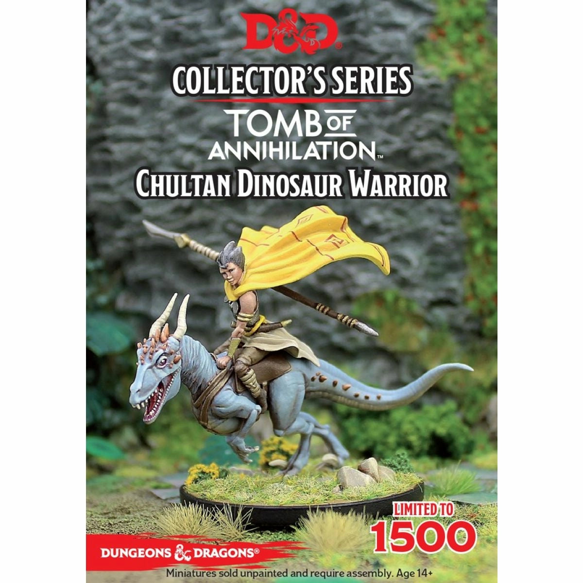 Dungeons & Dragons - Collectors Series Miniatures Tomb of Annihilation Chultan Dinosaur Warrior (2 Figs) - Good Games