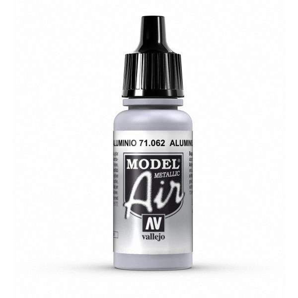 Vallejo Model Air – Aluminium 17ml Acrylic Paint (AV71062) - Good Games