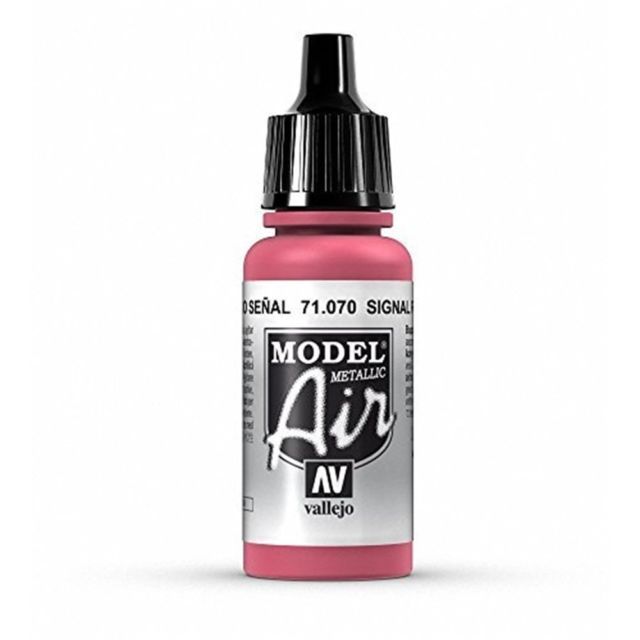 Vallejo Model Air - Signal Red 17ml Acrylic Paint (AV71070) - Good Games
