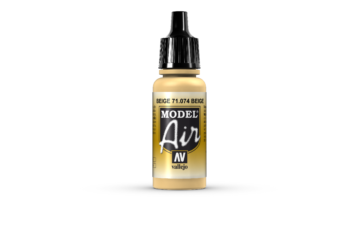 Vallejo Model Air – Beige 17ml Acrylic Paint (AV71074) - Good Games